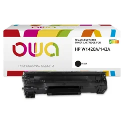 Cartouche laser compatible HP 142A - noir - Owa