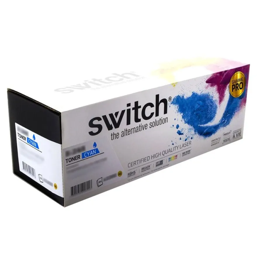 Cartouche laser compatible HP 203X - cyan - Switch