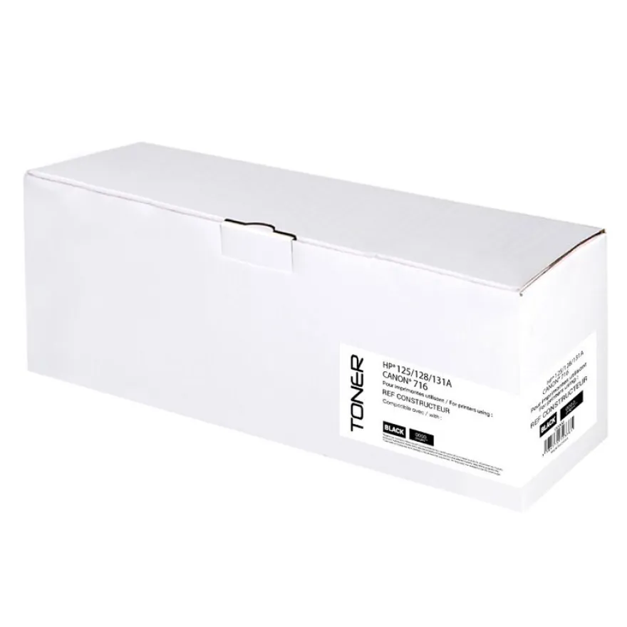 Cartouche laser compatible HP 125A - noir - Neutre