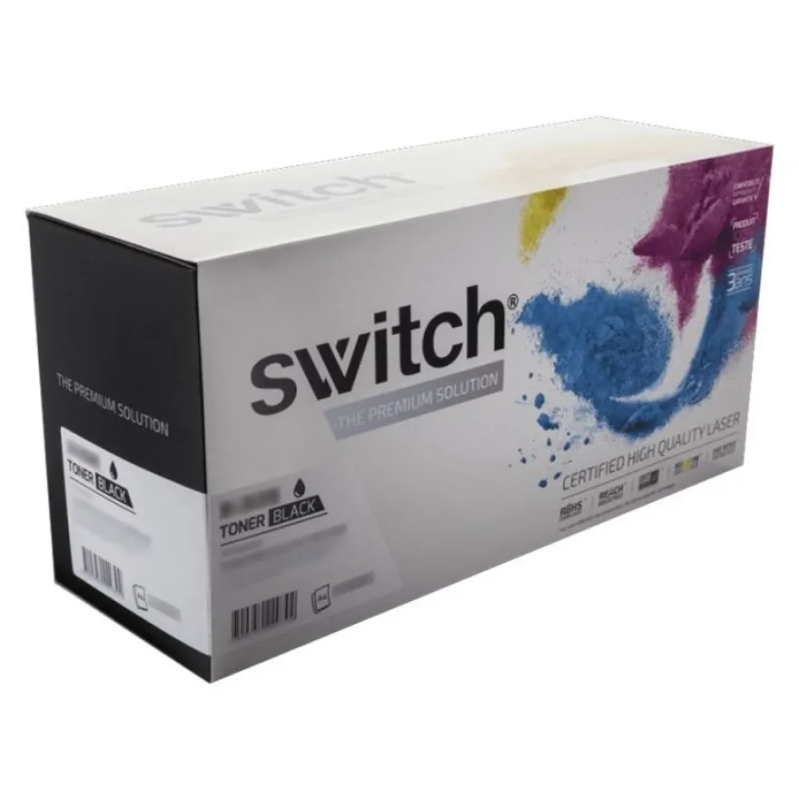Cartouche laser compatible Epson S050166 - noir - Switch