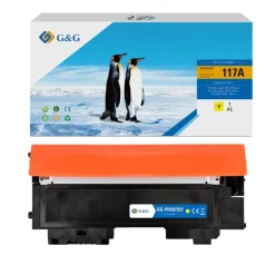 Cartouche laser compatible HP 117A - jaune - G&G