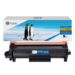 Cartouche laser compatible Brother TN2510XL - noir - G&G