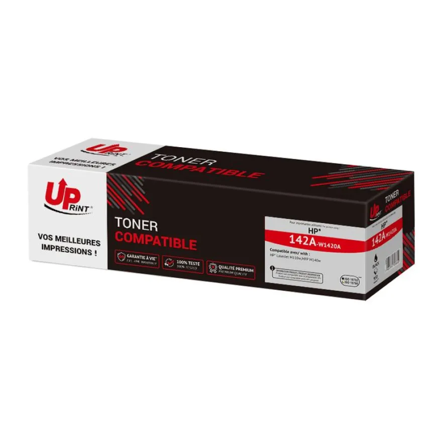 Cartouche Laser compatible HP 142A - noir - Uprint