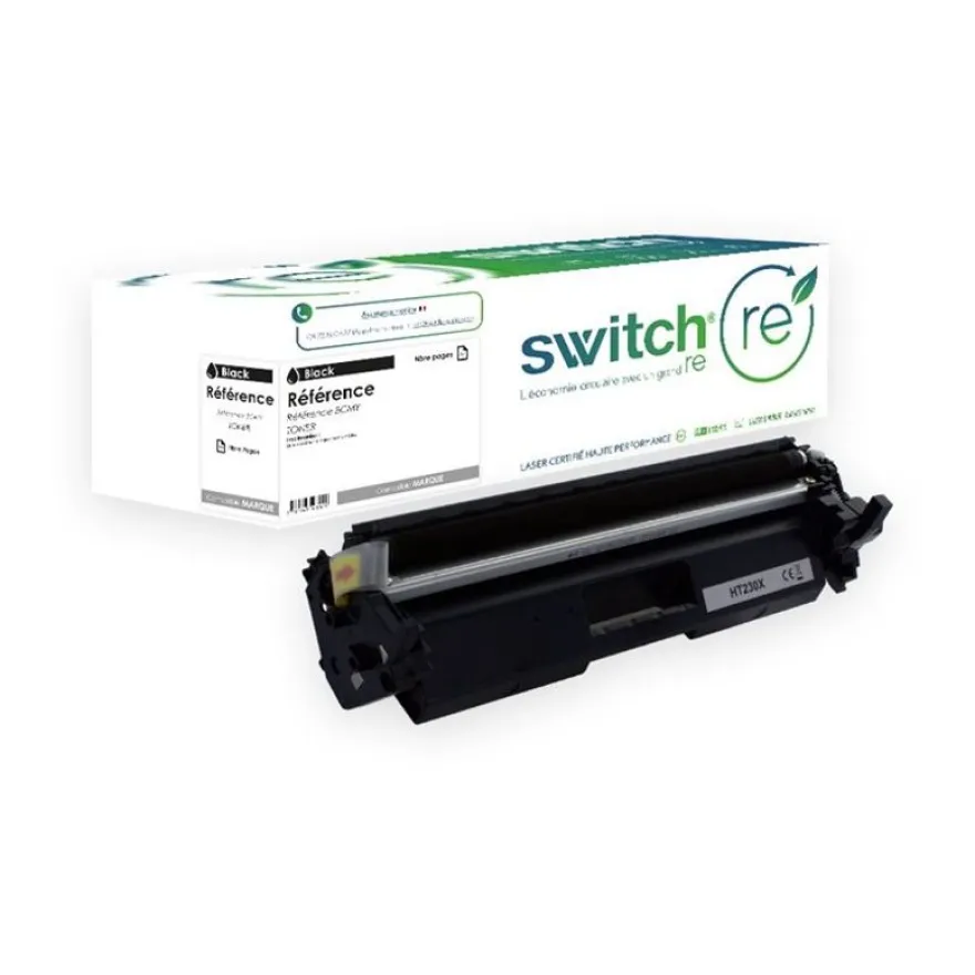 Cartouche laser remanufacturée HP 30X - noir - Switch RE