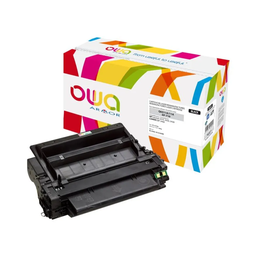 Cartouche laser remanufacturée HP 11A - noir - Owa