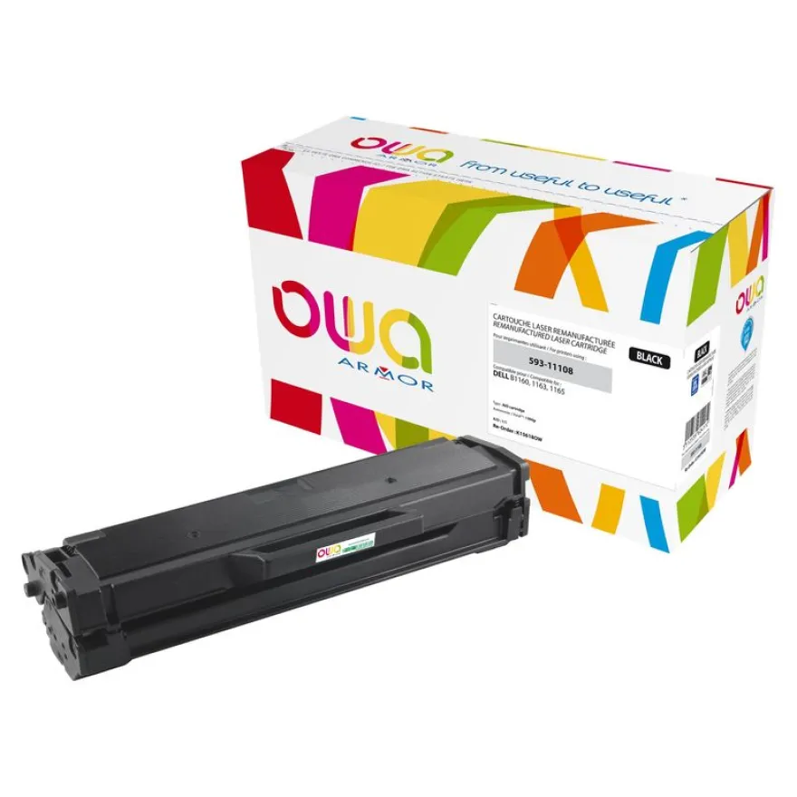 Cartouche laser remanufacturée Dell 59311108 - noir - Owa