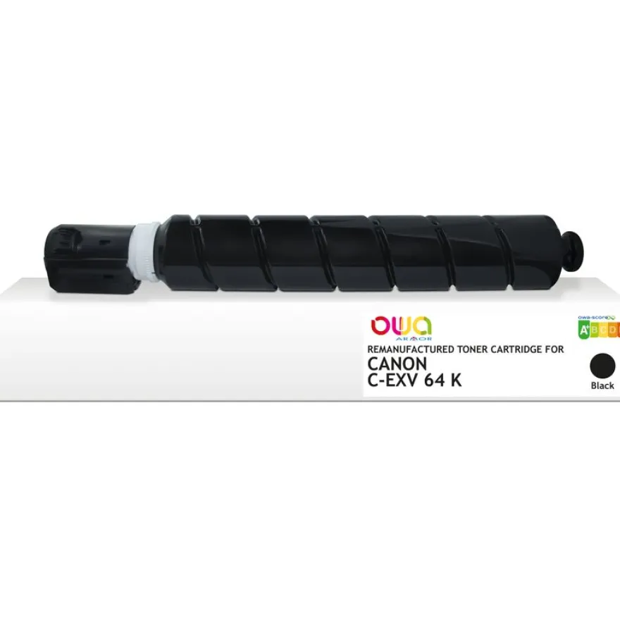 Cartouche laser remanufacturée Canon C-EXV64 - noir - Owa