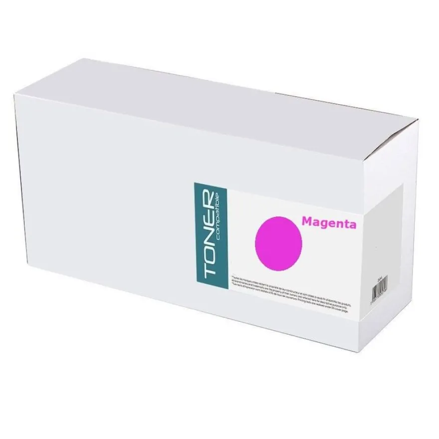Cartouche laser remanufacturée HP 654A - magenta - Neutre