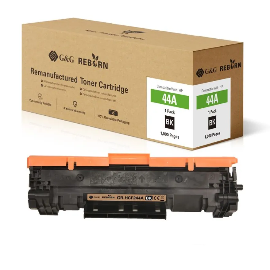 Cartouche laser remanufacturée HP 44A - noir - G&G