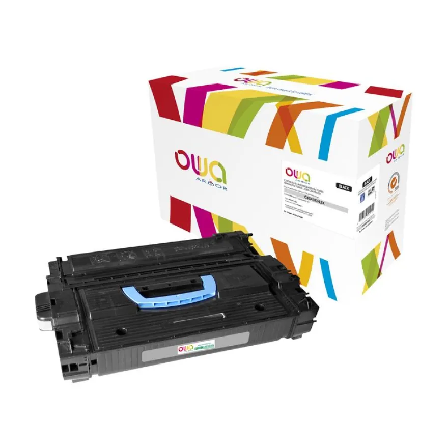 Cartouche laser remanufacturée HP 43X - noir - Owa
