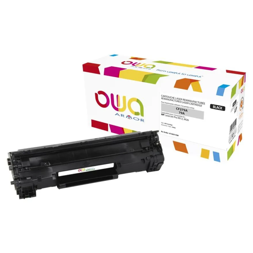 Cartouche laser remanufacturée HP 79A - noir - Owa
