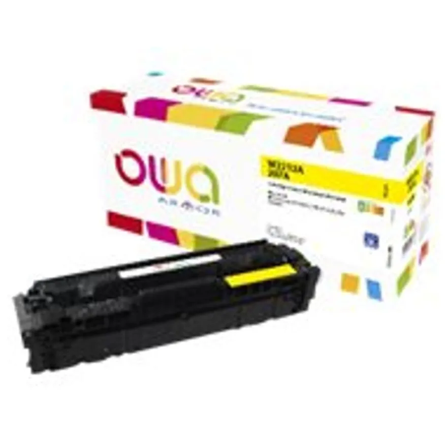 Cartouche laser remanufacturée HP 207A - jaune - Owa