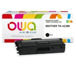 Cartouche laser remanufacturée Brother TN423 - noir - Owa