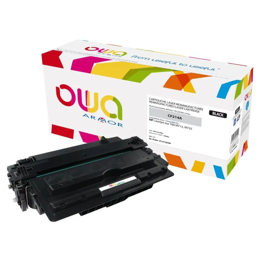 Cartouche laser remanufacturée HP 14A - noir - Owa
