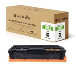 Cartouche laser remanufacturée HP 201X - noir - G&G