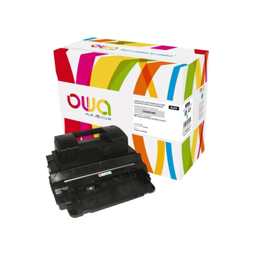 Cartouche laser remanufacturée HP 90X - noir - Owa