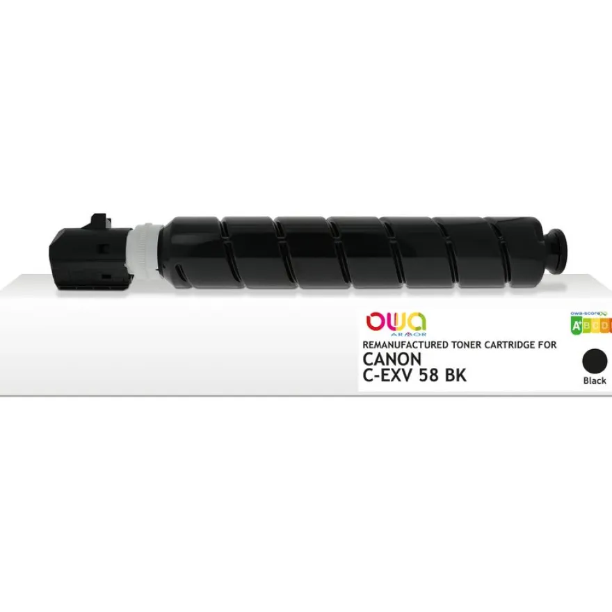 Cartouche laser remanufacturée Canon C-EXV58 - noir - Owa