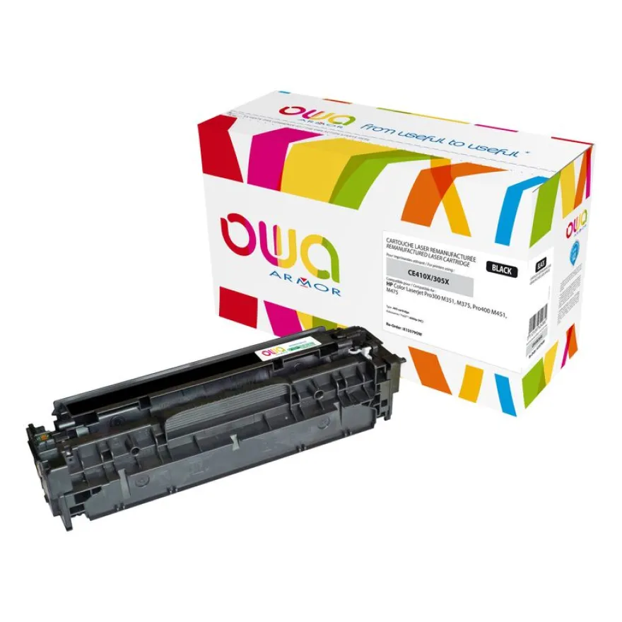 Cartouche laser remanufacturée HP 305X - noir - Owa