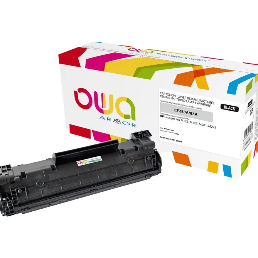 Cartouche laser remanufacturée HP 83A - noir - Owa