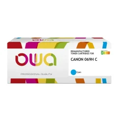 Cartouche laser remanufacturée Canon 069H - cyan - Owa