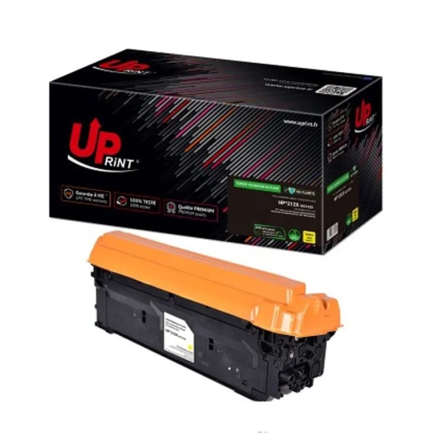 Cartouche laser remanufacturée HP 212X - Jaune -Uprint