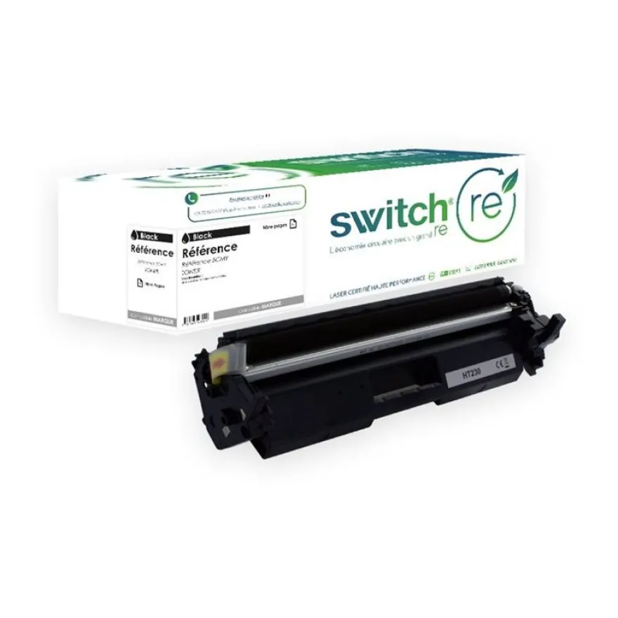 Cartouche laser remanufacturée HP 30A - noir - Switch RE