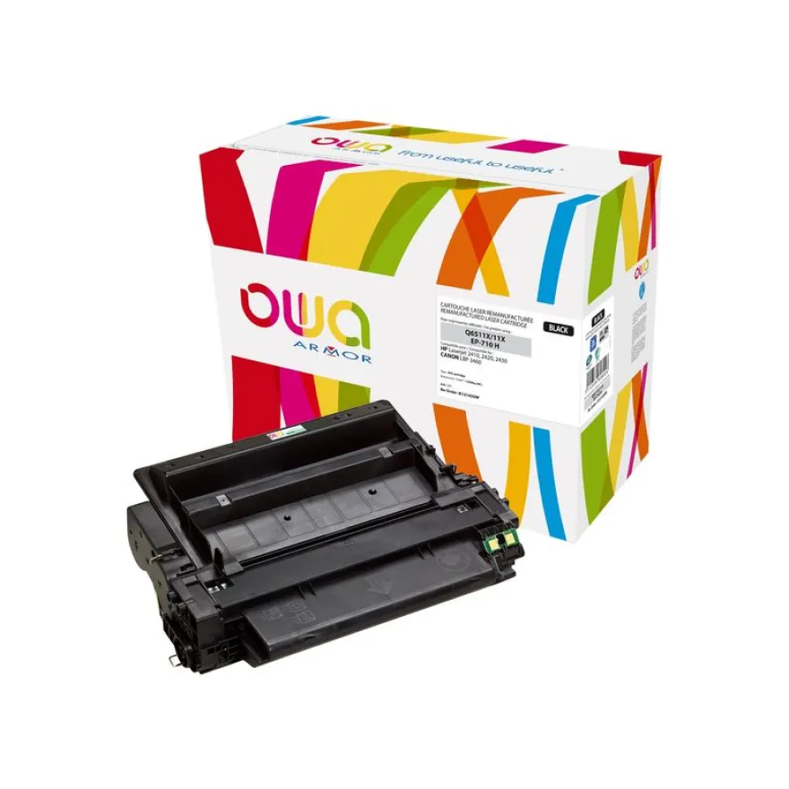 Cartouche laser remanufacturée HP 11X - noir - Owa
