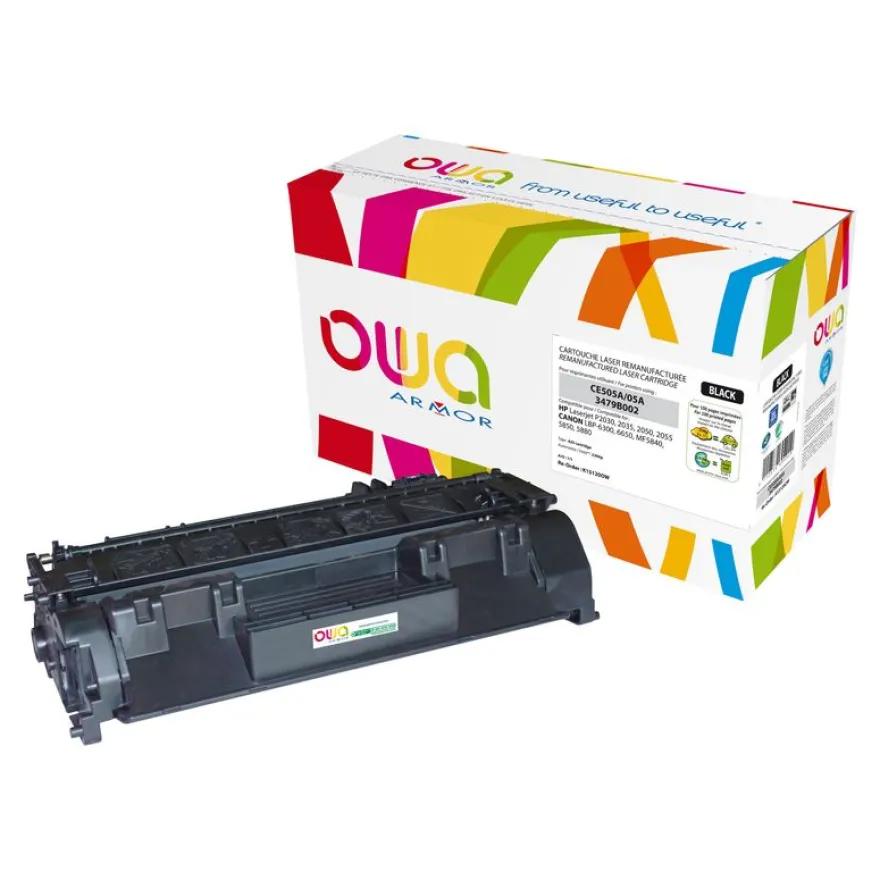Cartouche laser remanufacturée HP 05A - noir - Owa