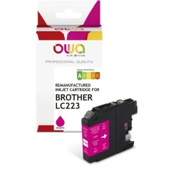 Cartouche remanufacturée Brother LC223 - magenta - Owa