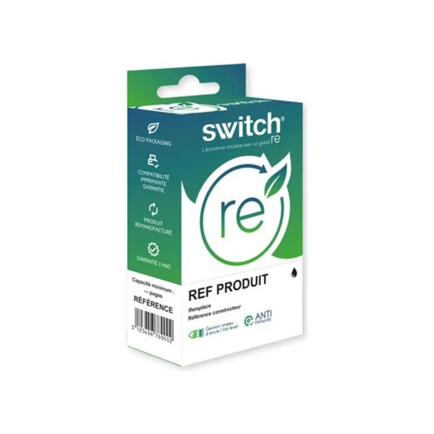 Cartouche remanufacturée Brother LC3219XL - noir - Switch