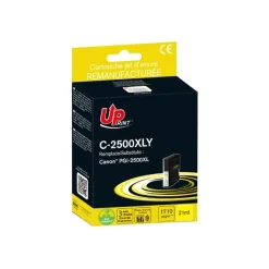 Cartouche remanufacturée Canon PGI-2500XL - jaune - Uprint