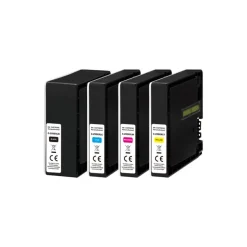 Cartouche remanufacturée Canon PGI-2500XL - Pack de 4 - noir, cyan, magenta, jaune - Uprint