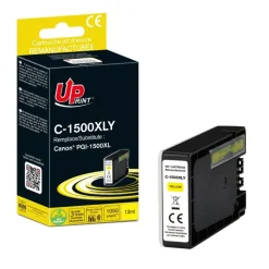 Cartouche remanufacturée Canon PGI-1500XL - jaune - Uprint