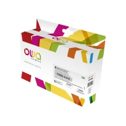 Cartouche remanufacturée Epson T702XL Tour Eiffel - pack de 4 - noir, cyan, magenta, jaune - Owa