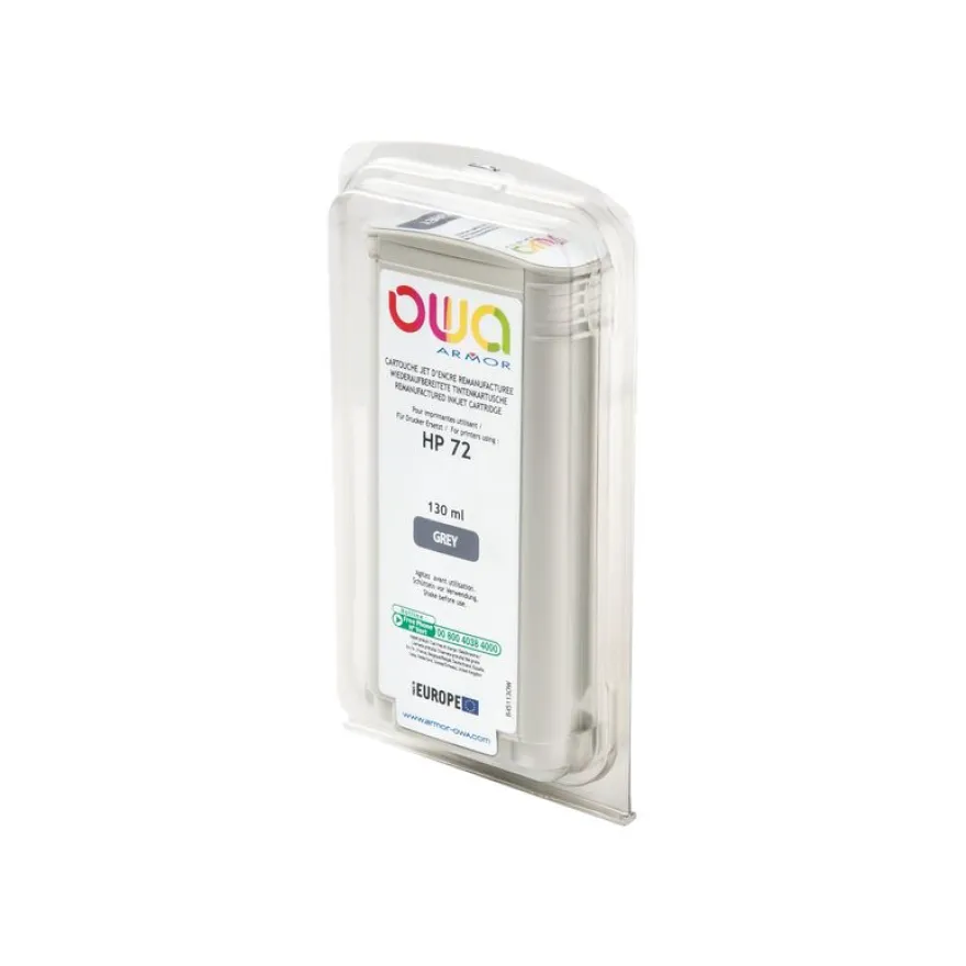Cartouche remanufacturée HP 72XL - gris - Owa
