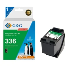 Cartouche remanufacturée HP 336 - noir - G&G