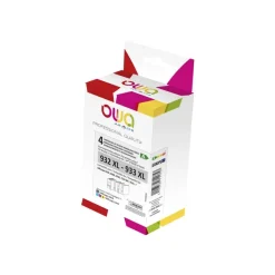 Cartouche remanufacturée HP 932XL/933XL - pack de 4 - noir, cyan, magenta, jaune - Owa