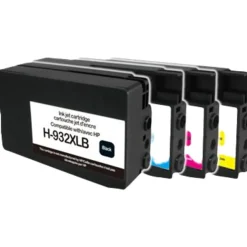 Cartouche remanufacturée HP 932XL/933XL - pack de 4 - noir, cyan, magenta, jaune - Uprint