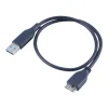 Câble USB A vers Mini USB B - reconditionné grade A - 30 cm