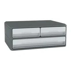 CEP MoovUp GreenSpirit - Module 2 petits tiroirs + 1 grand - gris