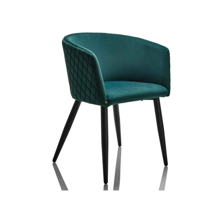 Chaise Ema - vert canard