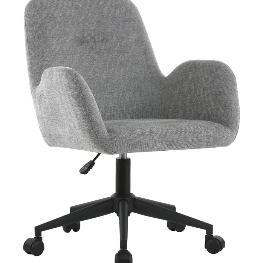 Chaise SHINEO - avec roulettes - gris