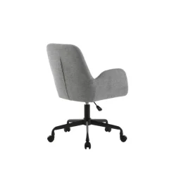 Chaise SHINEO - avec roulettes - gris