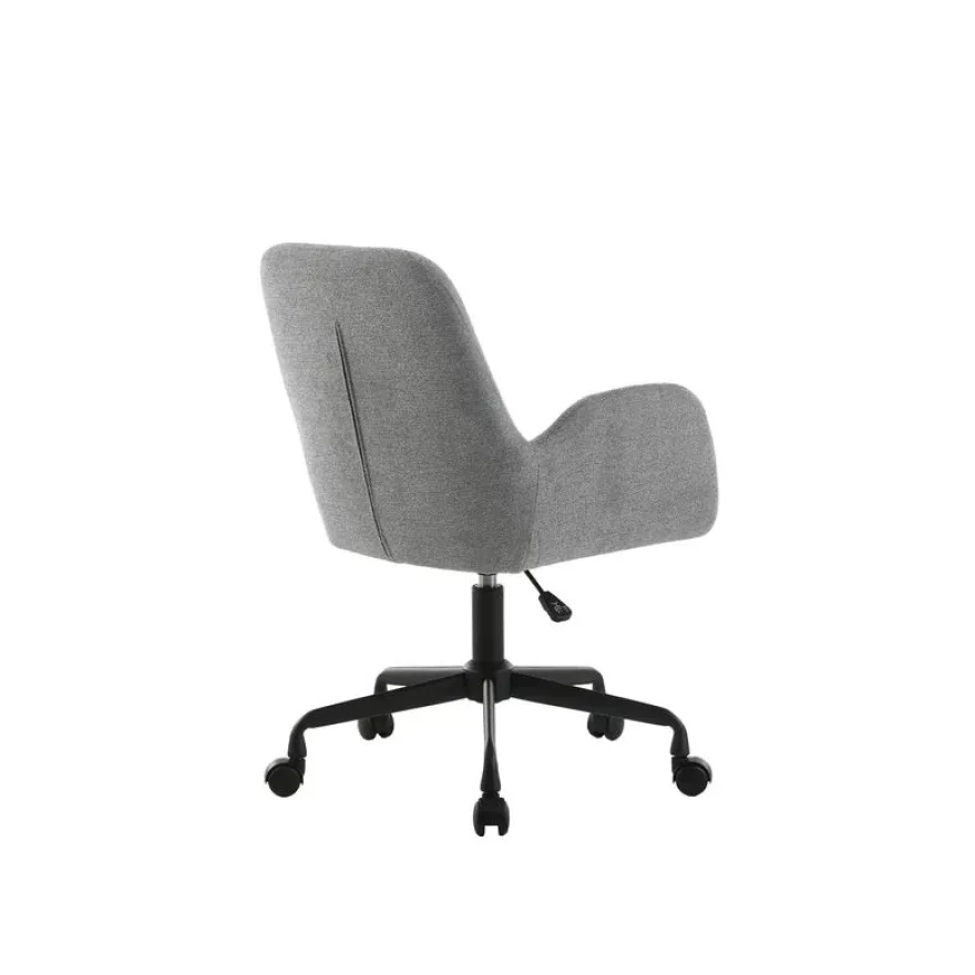 Chaise SHINEO - avec roulettes - gris