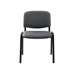 Chaise VISIMILI - empilable par 12 - gris