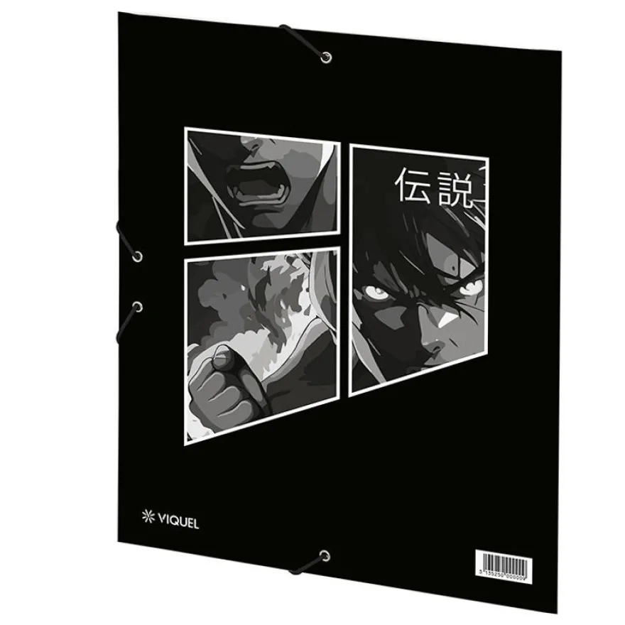 Chemise à élastique 3 rabats - A4 - Manga - Viquel