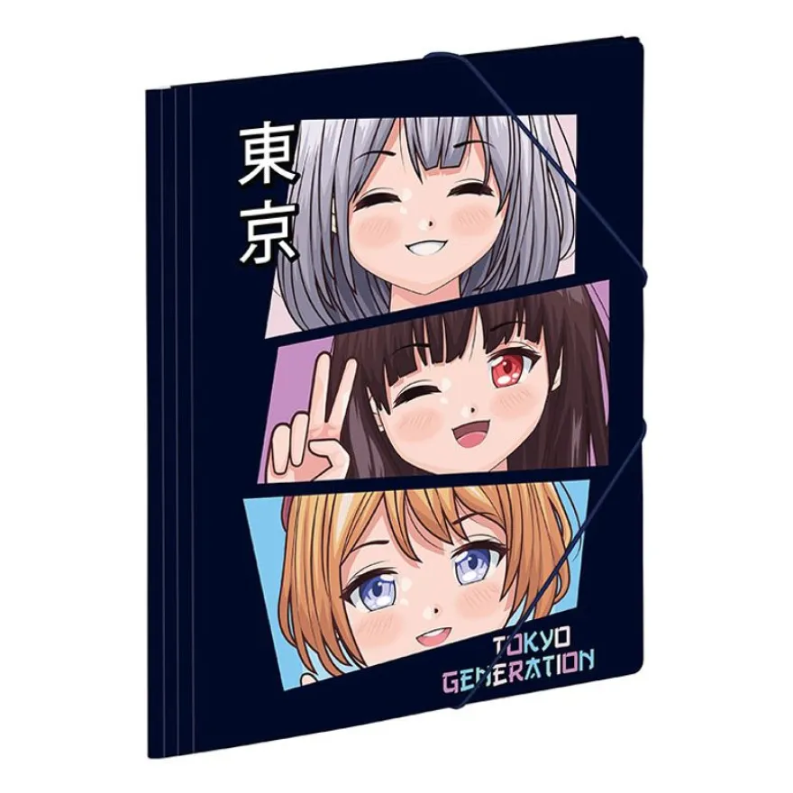 Chemise à élastique 3 rabats - A4 - Manga - Viquel