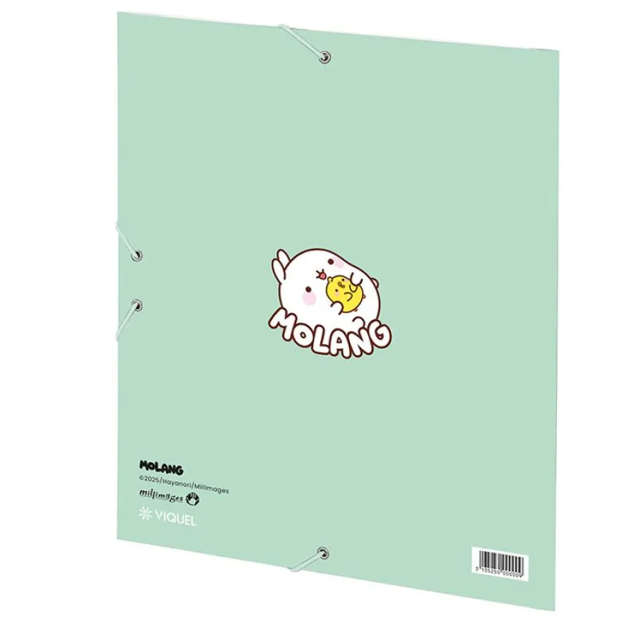 Chemise à élastique 3 rabats - A4 - Molang - Viquel