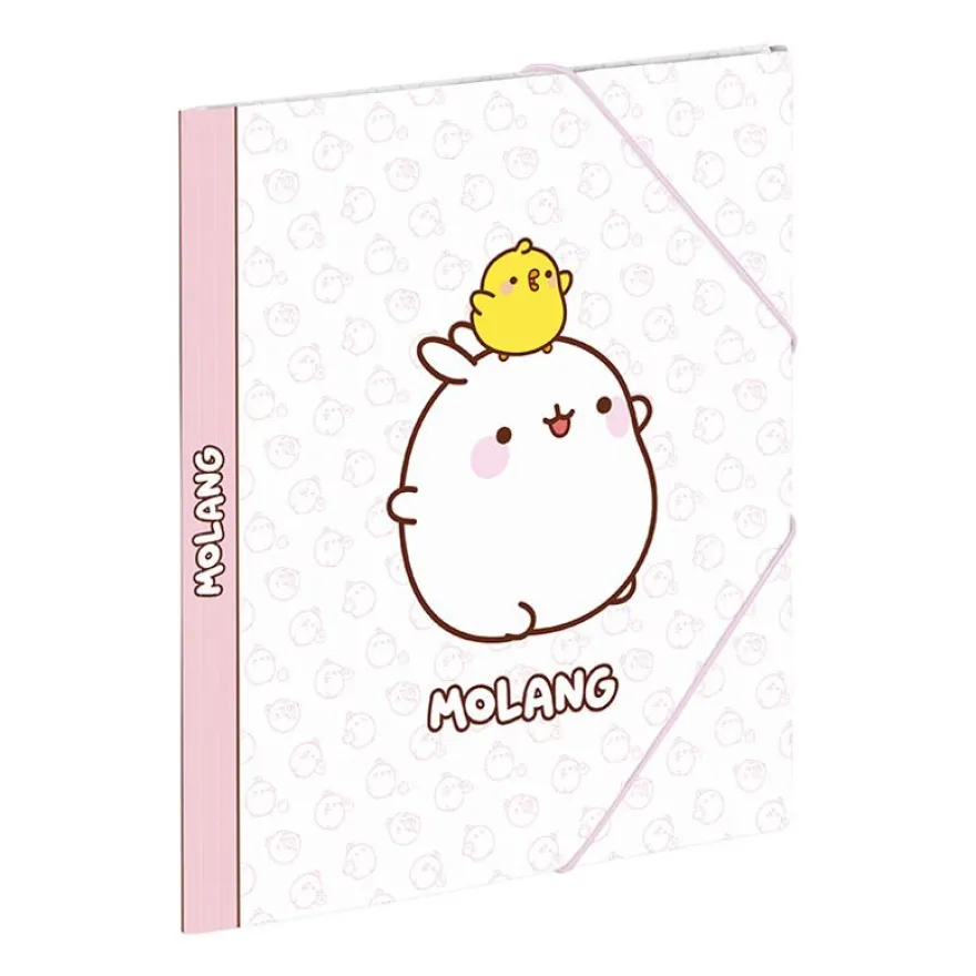 Chemise à élastique 3 rabats - A4 - Molang - Viquel