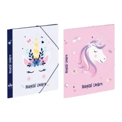 Chemise à élastique 3 rabats - A4 - Magical Unicorn - Viquel